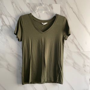green v neck
